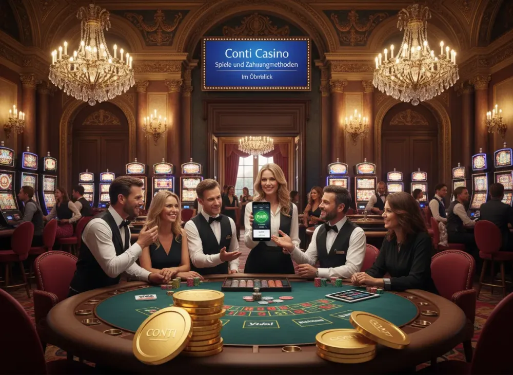 Conti casino Spielangebot und Kontodetails erklärt