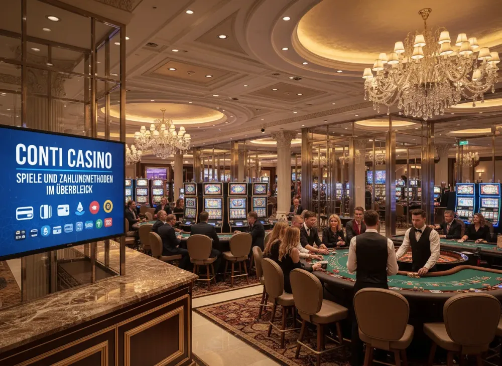 Conti casino Spielangebot und Kontodetails erklärt